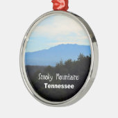 Smokygebirge, Tennessee Silbernes Ornament (Links)