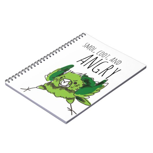 Smol, Blässhuhn und verärgertes Notizblock (Linke Seite)