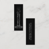 SMOLDER NOIR Drache rauchen schwarze Rufkarte Telefonnummerkarte (Vorne/Hinten)