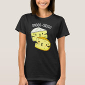 Smoo-Käse Funny Cheese Pun Dark BG T-Shirt (Vorderseite)