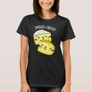 Smoo-Käse Funny Cheese Pun Dark BG T-Shirt