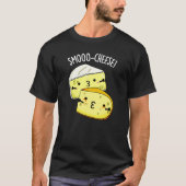 Smoo-Käse Funny Cheese Pun Dark BG T-Shirt (Vorderseite)