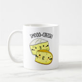 Smoo-Käse Funny Cheese Pun Kaffeetasse (Links)
