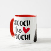 Smooch die Fibel Valentine ... Tibetan Terrier Tasse (Vorderseite Links)