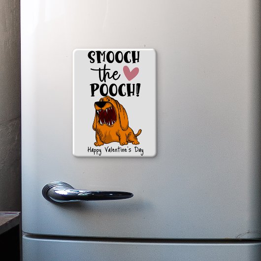 Smooch die Fibel Valentine vom Hund Kühlschrank Magnet