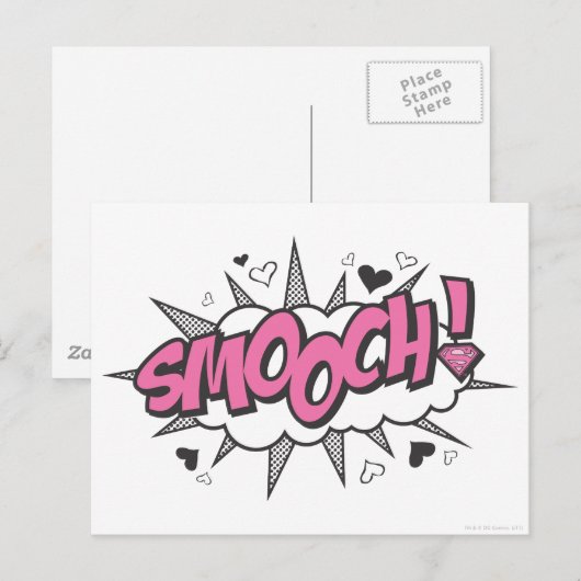 Smooch Postkarte (Vorne/Hinten)
