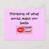 Smooch Postkarte (Vorderseite)