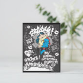 Smooch, Smack - Collage Postkarte (Stehend Vorderseite)