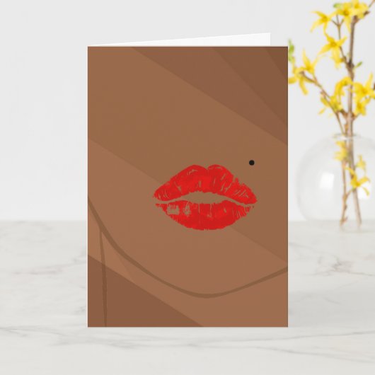 SMOOCHES - BROWN KARTE (Gelbe Blume)