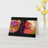 SMOOCHES-Karte Karte (Gelbe Blume)