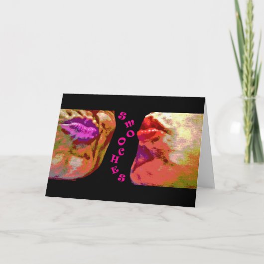 SMOOCHES-Karte Karte (Vorderseite)