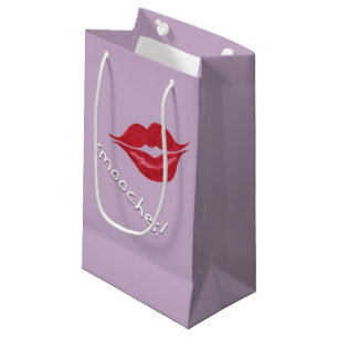 Smooches! Lippen-Geschenktasche Kleine Geschenktüte