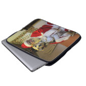 Smoochie, das Sankt trifft Laptopschutzhülle (Vorne Knopf)
