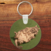 Smoochie Girl's Daily Kitty Yoga Schlüsselanhänger (Vorderseite)
