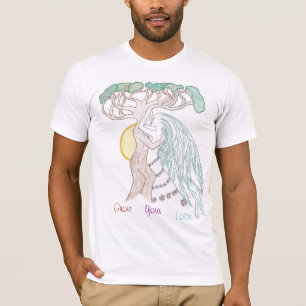 Smooching Baum-Paare T-Shirt