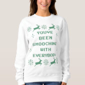 Smooke mit allen Weihnachten Sweatshirt (Vorderseite)
