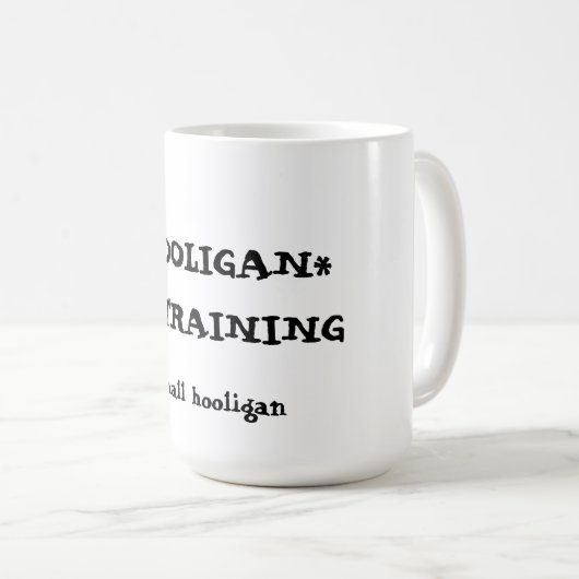 Smooligan in der Ausbildung Kaffeetasse (VorderseiteRechts)