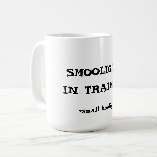 Smooligan in der Ausbildung Kaffeetasse (Vorderseite Links)