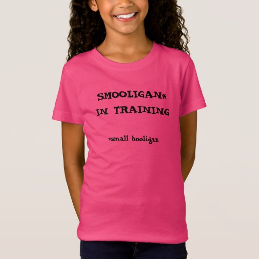 Smooligan in der Ausbildung von Kindern Shirt (Vorderseite)