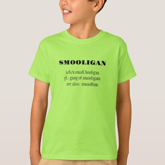 Smooligan-Shirt T-Shirt (Vorderseite)