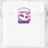 SMOoOoches Knospe! Runder Aufkleber (Tasche)