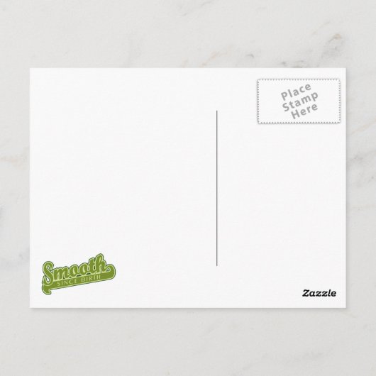 SMOOOTH-Postkarte Postkarte (Rückseite)