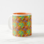 SmoOothNoOodle DroP Zweifarbige Tasse (Vorderseite Links)