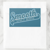 SMOOTH-Aufkleber Rechteckiger Aufkleber (Tasche)