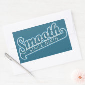 SMOOTH-Aufkleber Rechteckiger Aufkleber (Umschlag)