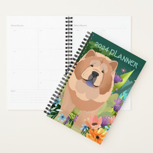 SMOOTH CHOW 2024 Daily Plananner Anpassen Text Planer (Anzeige)