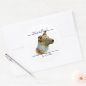 Smooth Collie Best Friend 2 - Aufkleber (Umschlag)