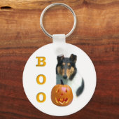 Smooth Collie Boo Schlüsselanhänger (Vorderseite)