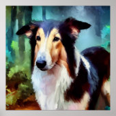 Smooth Collie Dog Poster (Vorne)