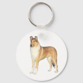 Smooth Collie Geschenke Schlüsselanhänger (Vorderseite)
