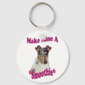 Smooth Collie Geschenke Schlüsselanhänger (Vorderseite)