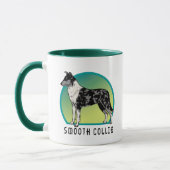 Smooth Collie Tasse (Links)