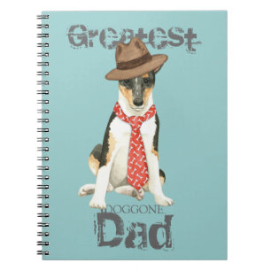 Smooth Collie Vater Notizblock