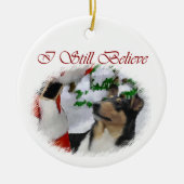 Smooth Collie Weihnachtsgeschenke Ornament (Vorne)