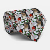 Smooth Collie Weihnachtspenden Krawatte (Gerollt)