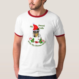 Smooth Collie Weihnachtspenden T-Shirt