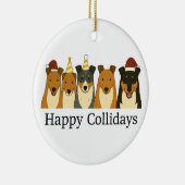 Smooth Collie Weihnachtsschmuck (Rechts)