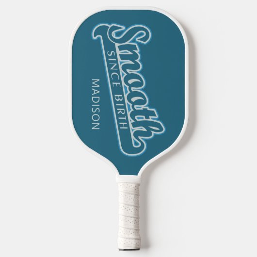SMOOTH custom name Pickleball Schläger (Vorderseite)