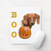 Smooth Dackel Boo Mousepad (Mit Mouse)