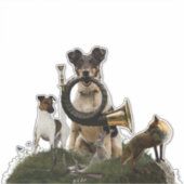 Smooth Fox Terrier Aufkleber (Vorderseite)