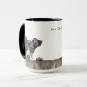 Smooth Fox Terrier Dog Tasse (Vorderseite Links)