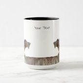 Smooth Fox Terrier Dog Tasse (Zentrum)