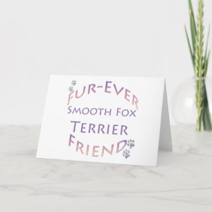 Smooth Fox Terrier Furever Friend Karte