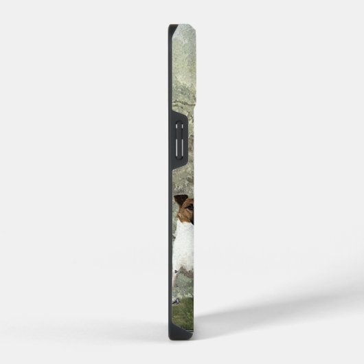 Smooth Fox Terrier iPhone Hülle (Rechte Seite)