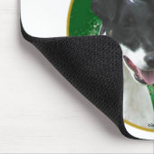 Smooth Fox Terrier Peace Mousepad (Ecke)