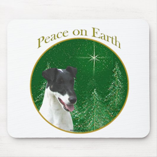 Smooth Fox Terrier Peace Mousepad (Vorne)